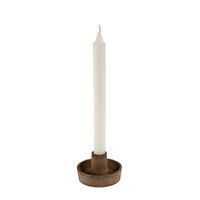 Estelle Candle Holder, raw umber